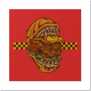 Monster Burger Posters and Art